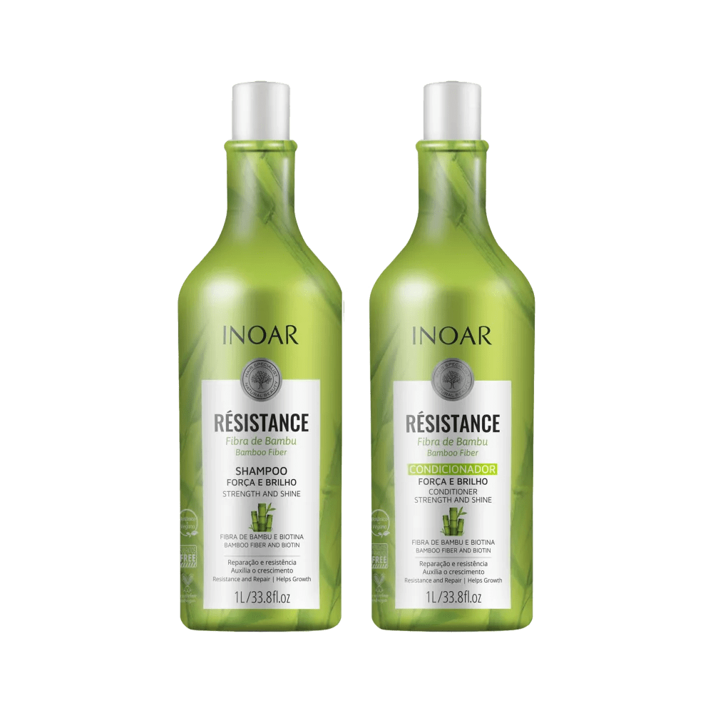 Kit Inoar Résistance Fibra de Bambu Trio Super (3 Produtos) - Ikesaki