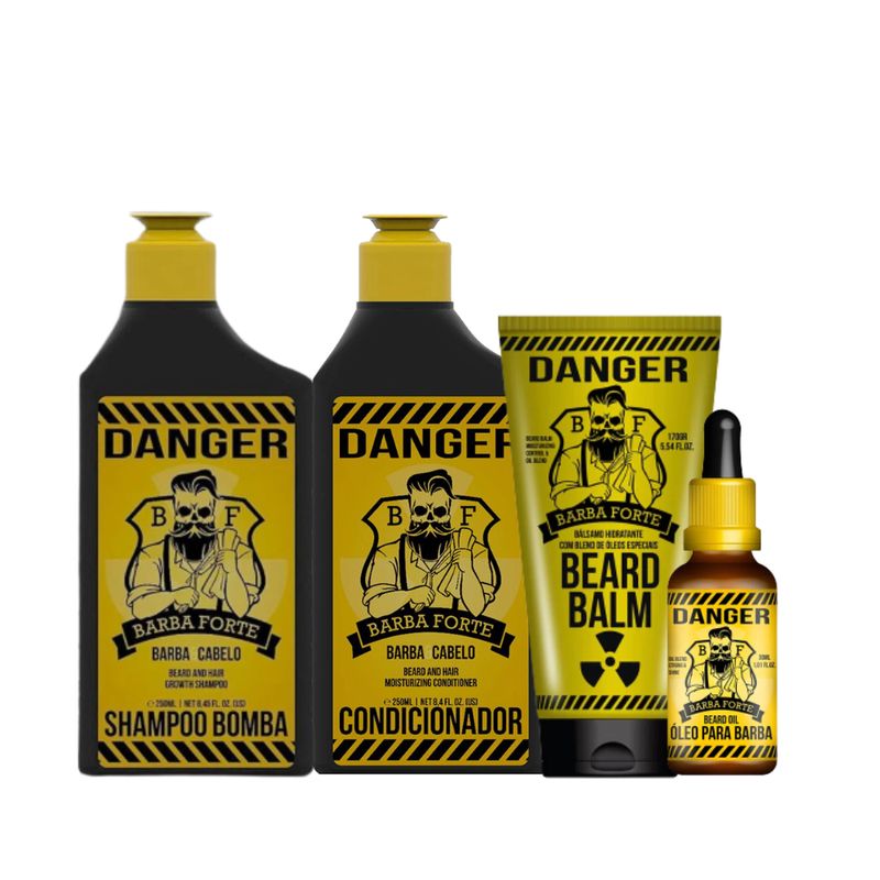 Kit-Barba-Forte-Danger--4-Produtos-