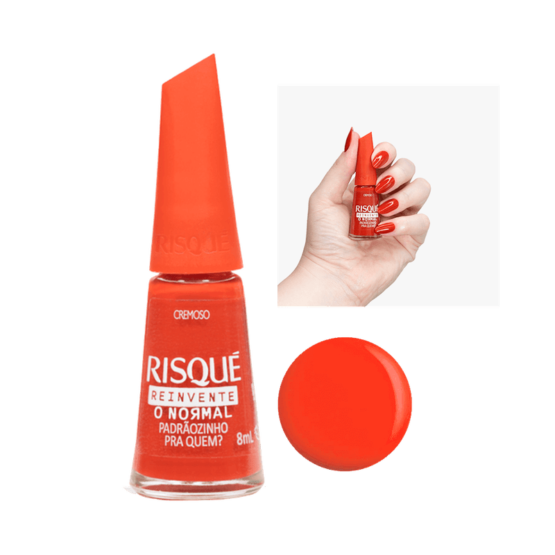 Esmalte-Risque-Reinvente-Vermelho-Cremoso-Padraozinho-pra-Quem