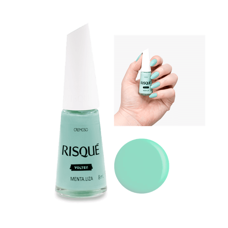 Esmalte-Risque-Cremoso-Menta.liza