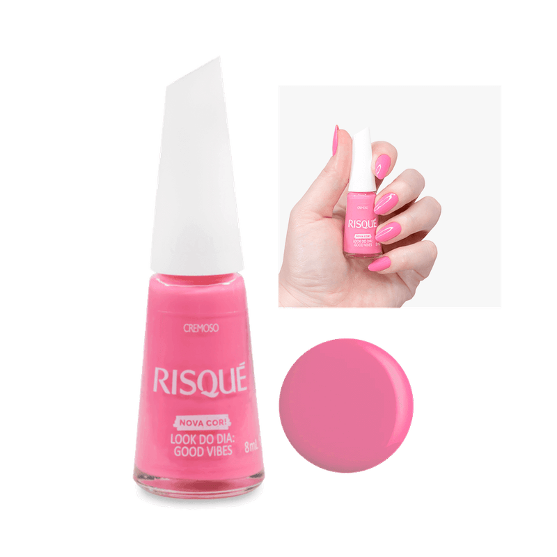 Esmalte-Risque-Cremoso-Look-do-Dia-Good-Vibes