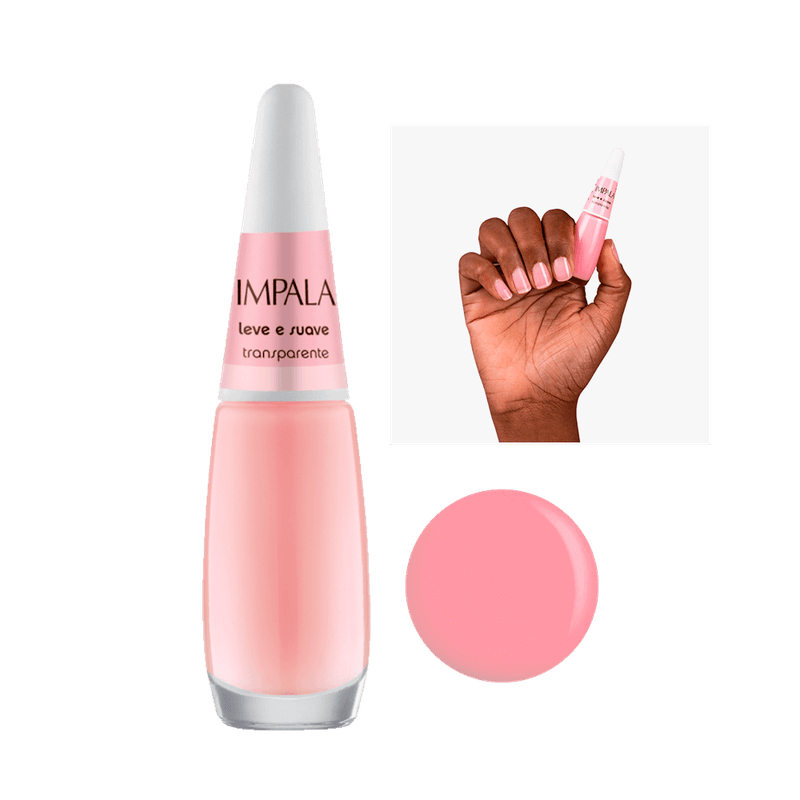 Esmalte Impala Vibrações Rosa Pink Cor Da Sua Moda