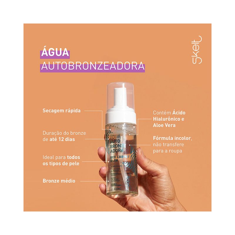 Agua-Autobronzeadora-Skelt-Red-Carpet-140ml-7898965429072-bronzear