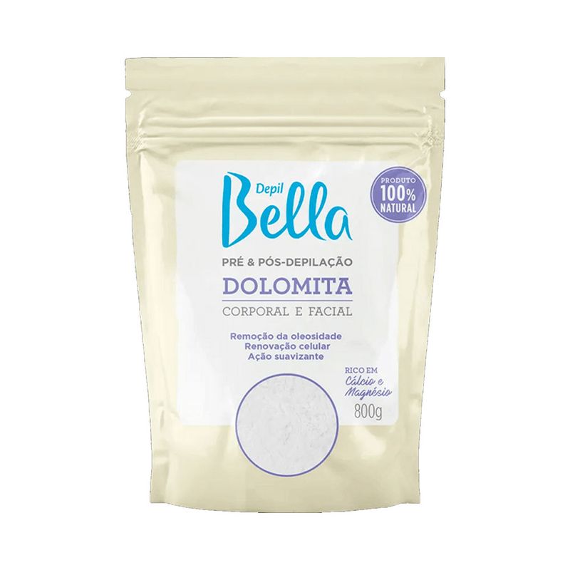 Dolomita-Depil-Bella-Pre---Pos-Depilacao-Corporal-e-Facial-800g-7898212287226
