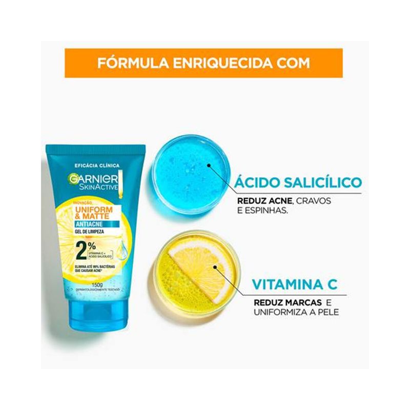 Gel-de-Limpeza-Facial-Garnier-Skin-Uniform---Matte-Antiacne-150g-7899706250290-4