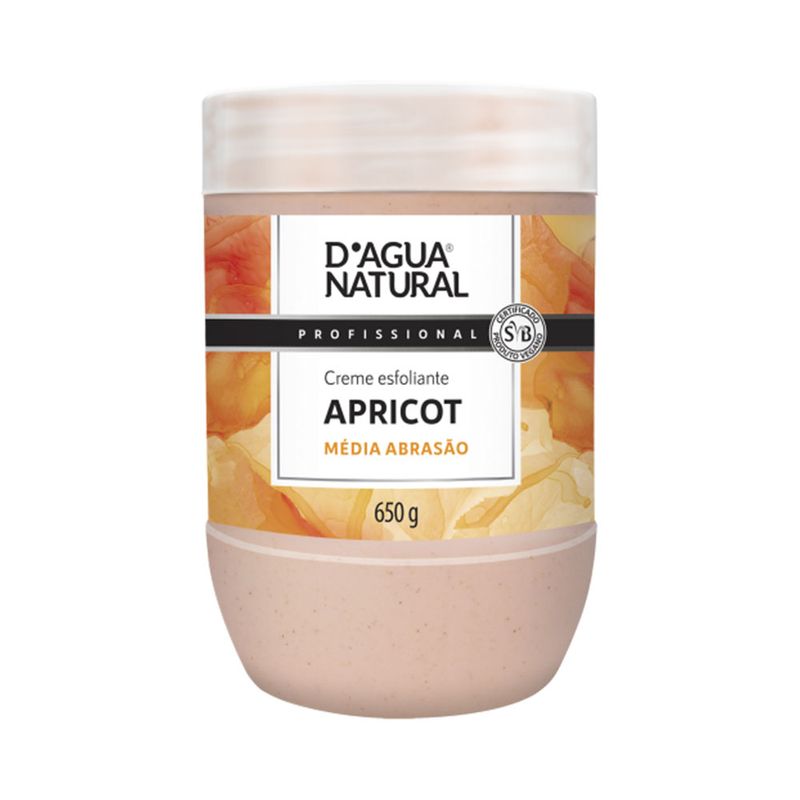 Creme-Esfoliante-D-agua-Natural-Apricot-Media-Abrasao-650g-7896196702476