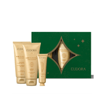 Kit-Eudora-La-Piel-Ambar-Dourado-Miniaturas-para-Presente--3-Produtos-