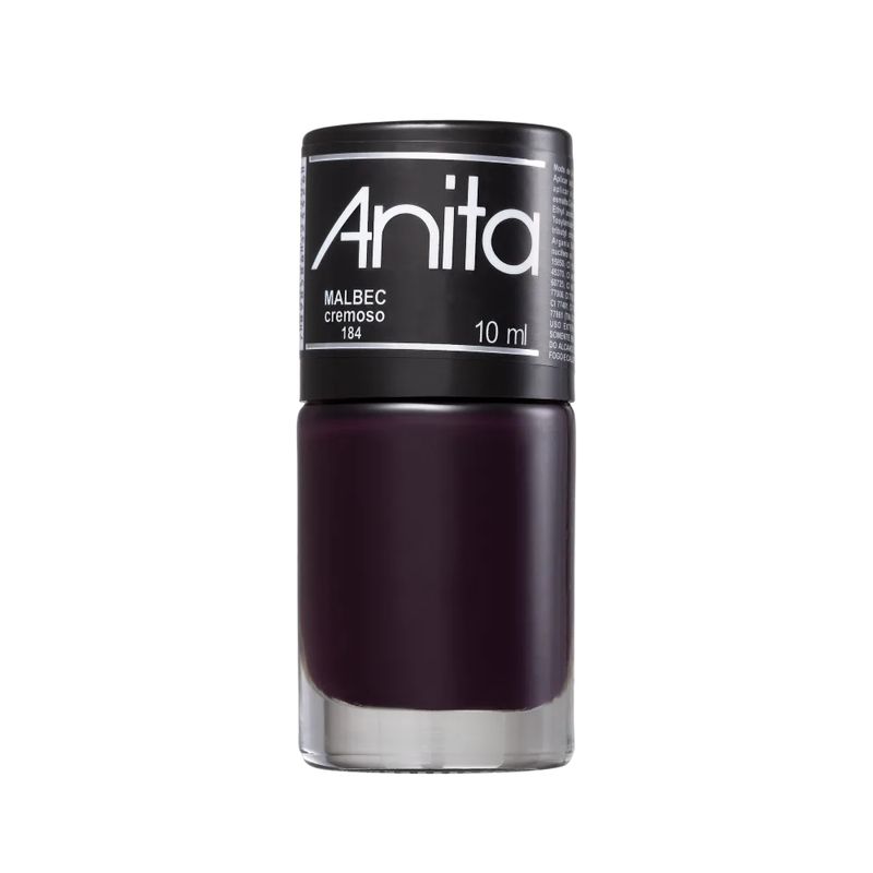 Esmalte-Anita-Colecao-Uvas-Cremoso-Malbec