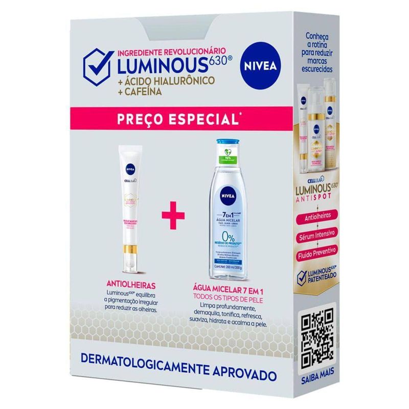 Kit-Creme-Nivea-Cellular-Luminous630º-Antispot-Antiolheiras-15ml---Agua-Micelar-Nivea-MicellAir-7-em-1-200ml-02