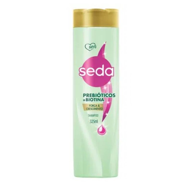 Shampoo Seda Força & Crescimento Prebióticos + Biotina 325ml