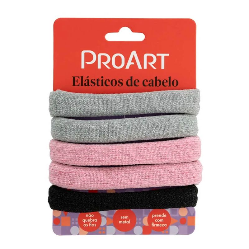 elastico-de-cabelo-proArt-rosa-cinza-e-preto-5-unidades-0731509996302--1-