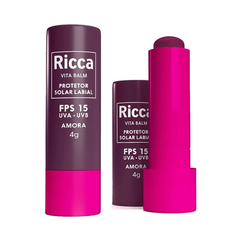 Protetor-Solar-Labial-Ricca-FPS15-Amora-7897517937935