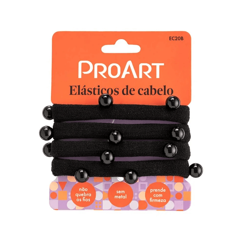 elastico-de-cabelo-proArt-preto-com-perola-4-unidades-0731509996333---1-