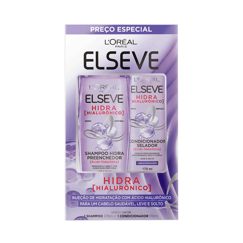 Kit-Elseve-Hidra-Hialuronico-Shampoo-375ml---Condicionador-170ml