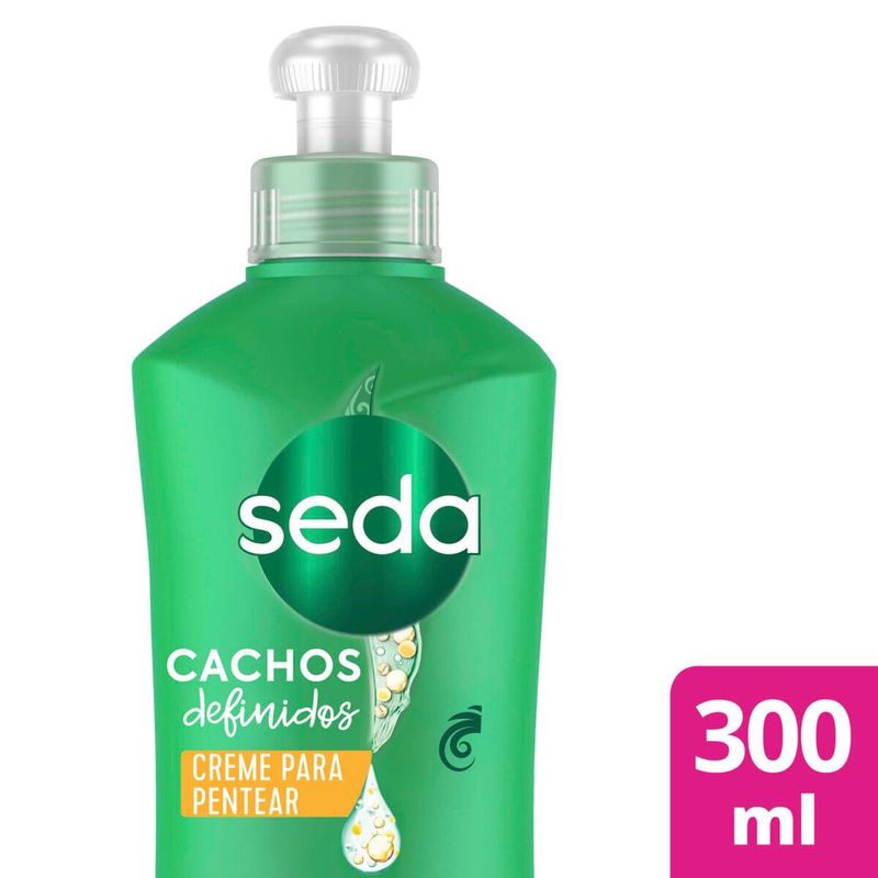 Creme para Pentear Seda Cachos Definidos 300ml - Ikesaki