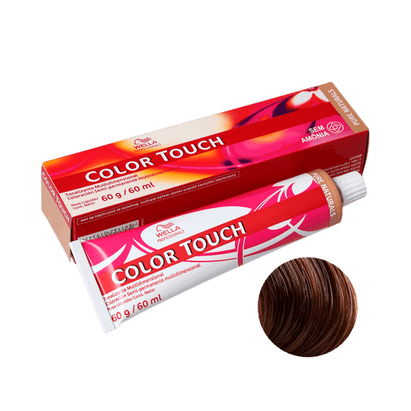 Tonalizante-Wella-Color-Touch-Pure-Naturals-6-0-Louro-Escuro-60g