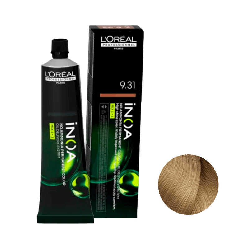 Coloracao-L-Oreal-Professionnel-Inoa-9.31-Louro-Muito-Claro-Bege-Dourado-60ml--1-