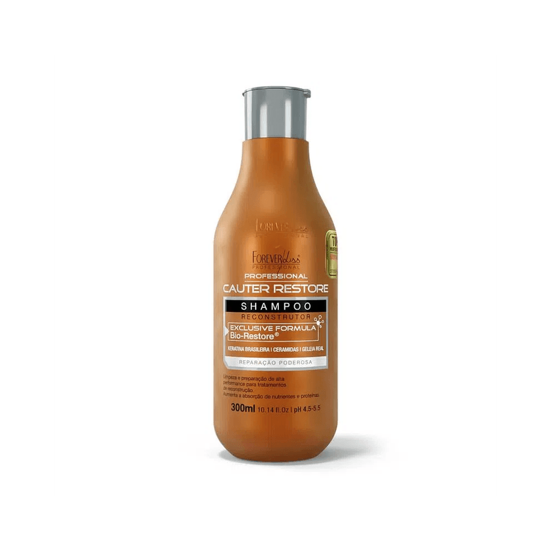 shampoo-cauterizacao-cauter-restore-forever-liss-300-ml