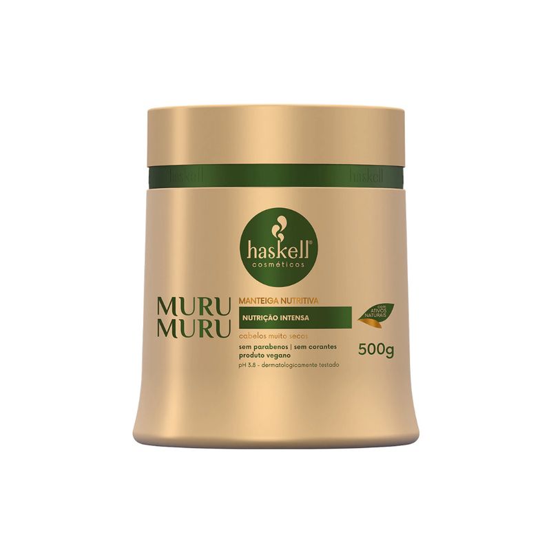 Manteiga-Murumuru-Hidratante-Nutricao-Prolongada-Haskell-500g