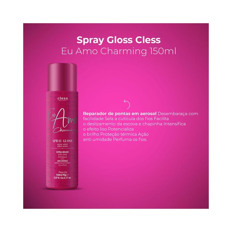 Spray-Gloss-Cless-Eu-Amo-Charming-150ml-7896010175615-2
