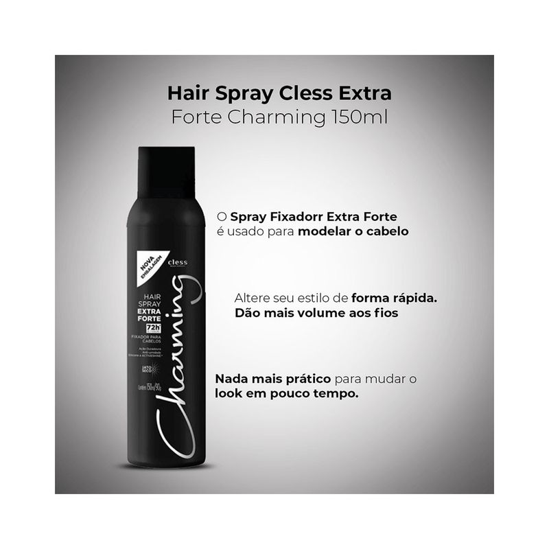 Hair-Spray-Cless-Extra-Forte-Charming-150ml-7896010175608-2
