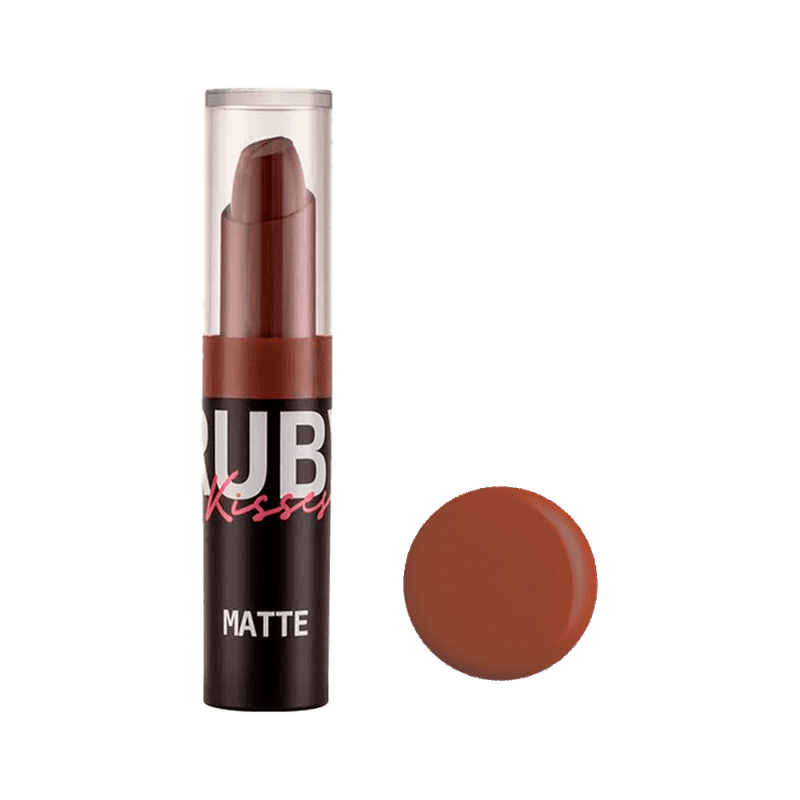 Batom-Matte-Ruby-Kisses-Rosy-Brown--1-