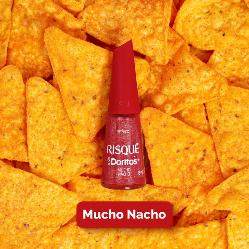 Esmalte-Vermelho-Risque---Doritos-Mucho-Nacho-Metalico-7891350043228-2