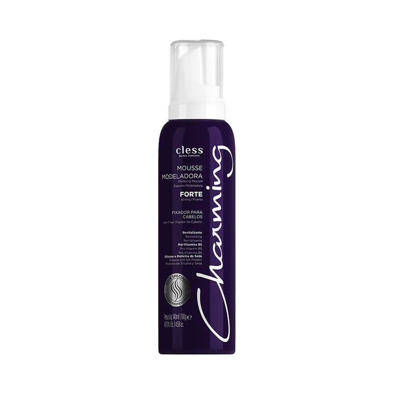 Mousse-Cless-Charming-Revitalizante-Forte-140ml---7896046703127---img01