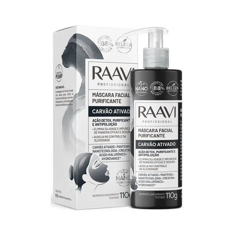 Mascara-Facial-Purificante-Raavi-Carvao-Ativado-110g---7898212288193---img01