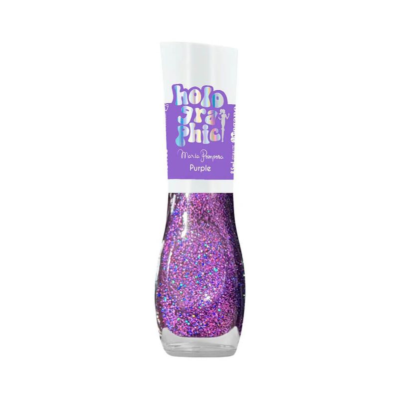 Esmalte-Maria-Pomposa-Holographic-Purple-85ml---7898527128399---img01