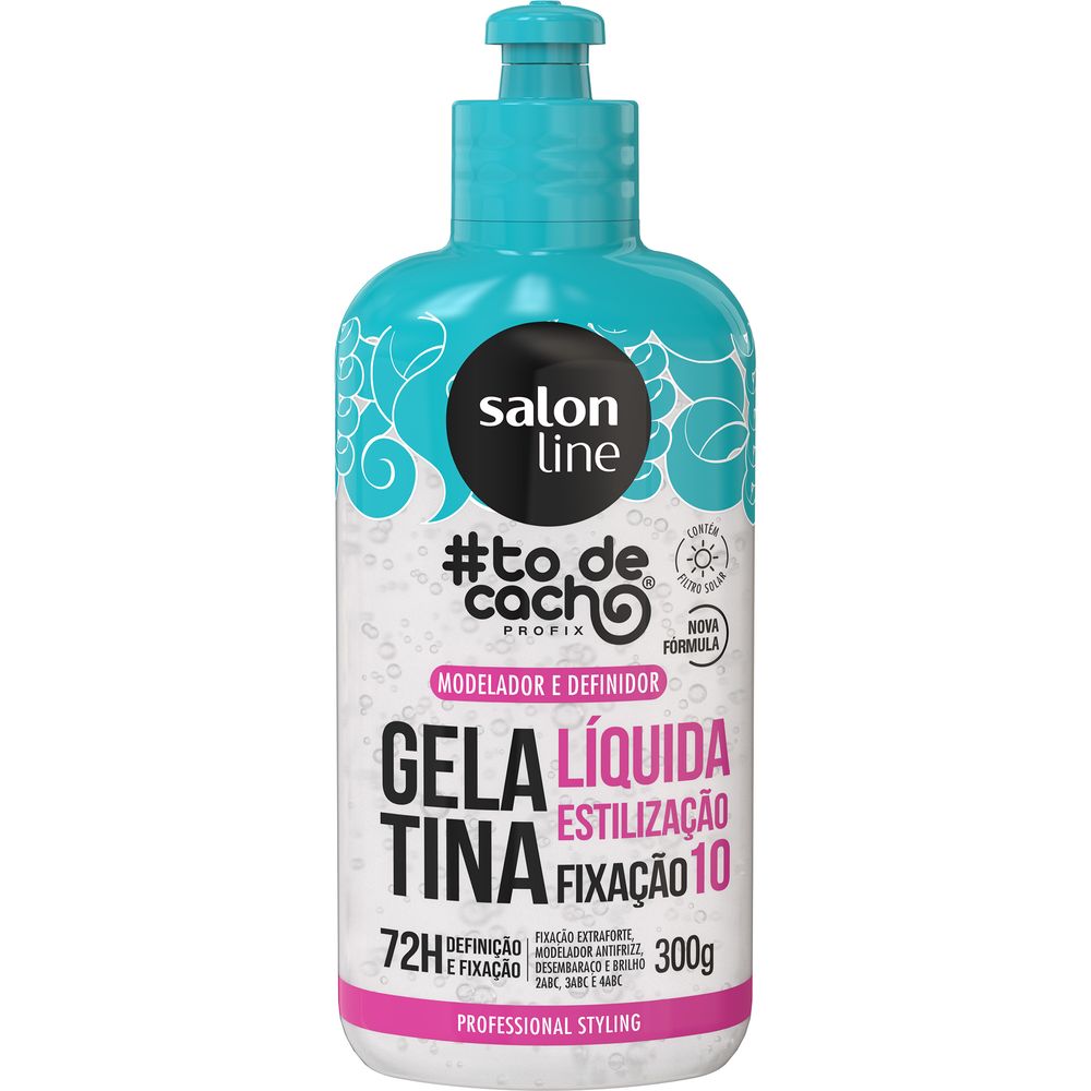 Gelatina Líquida Salon Line #Todecacho Estilização 300ml - Ikesaki