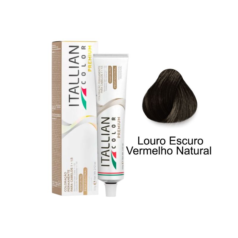 Coloracao-Itallian-Color-Premium-6.60-Louro-Escuro-Vermelho-Natural-60g-7898430172083