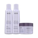 Kit-Shampoo---Condicionador-250ml---Mascara-300g-Richee-Soul-Blond_7898594741576_img01