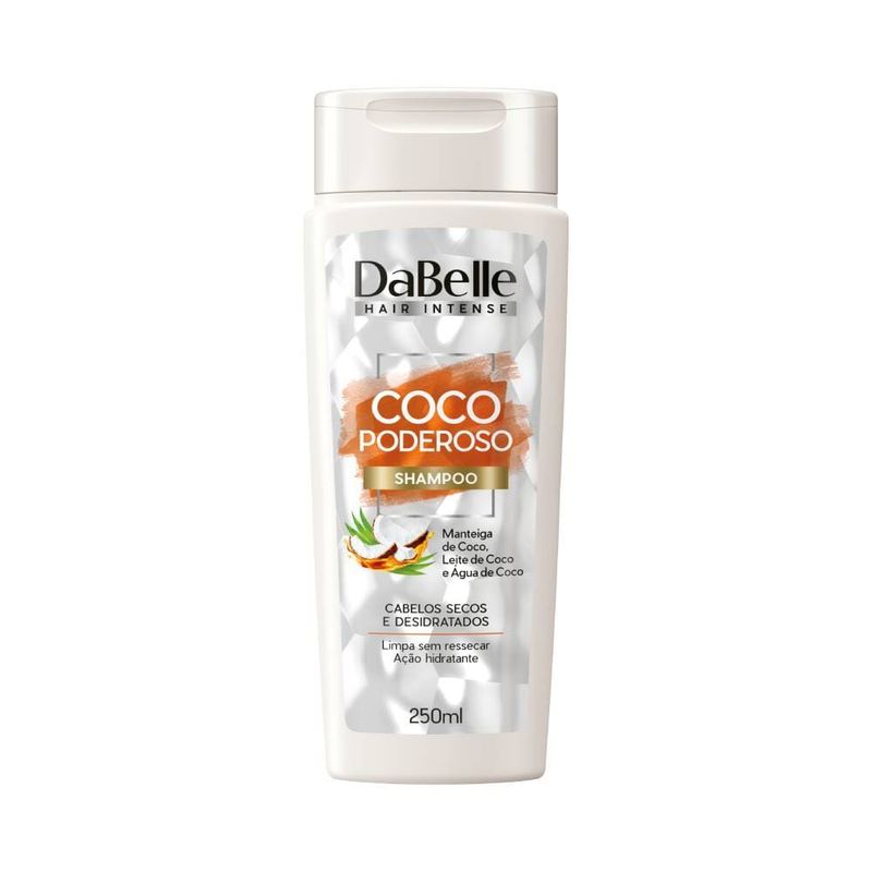 Shampoo-Dabelle-Hair-Coco-Poderoso-250ml_7898965666354_img01