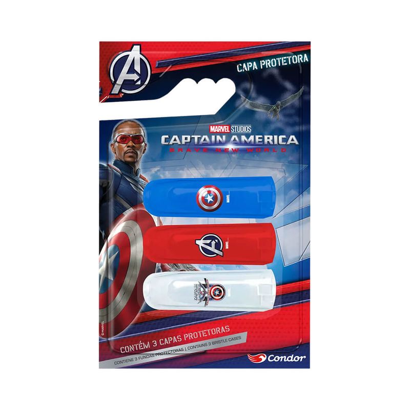 Capa-Protetora-de-Cerdas-Condor-Capitao-America-3-Unidades---7891055816431---img01