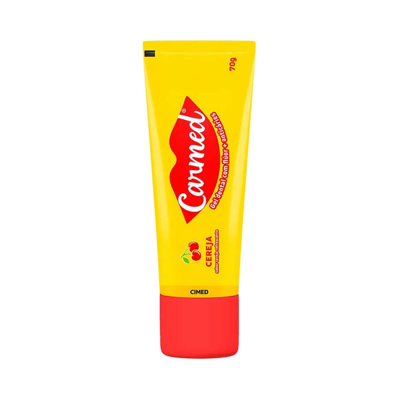 Creme-Dental-Carmed-com-Fluor-Cereja-70g---7897947620551---img01