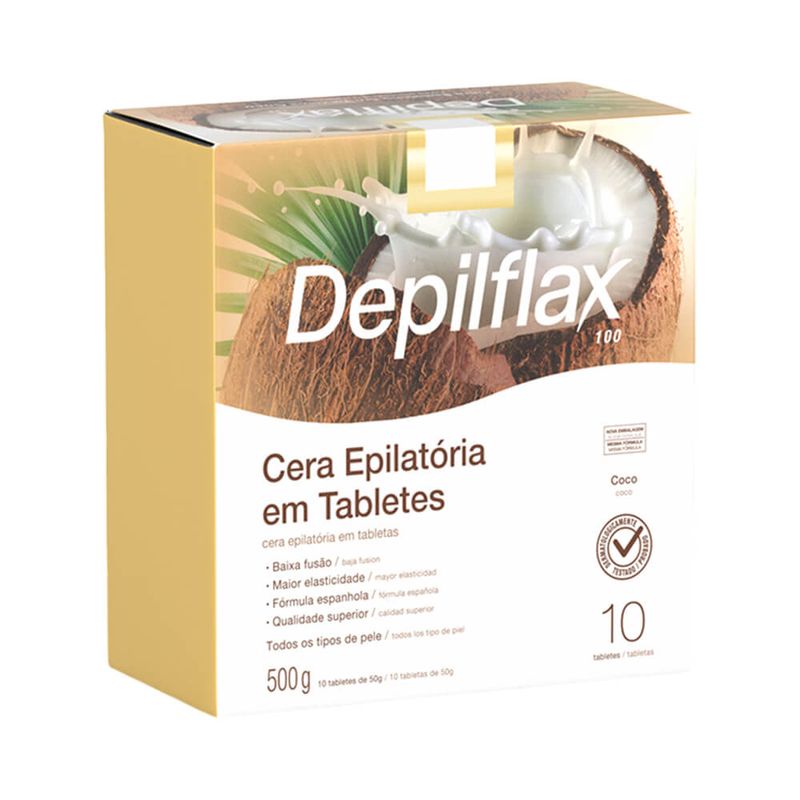 Cera-Epilatoria-Depilflax-Tablete-Coco-500g---7898522372155---img01