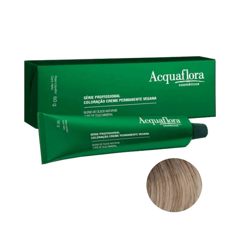 Coloracao Creme Permanente Acquaflora 10.91 Louro Clarissimo Perola Acinzentado 60ml.jpg