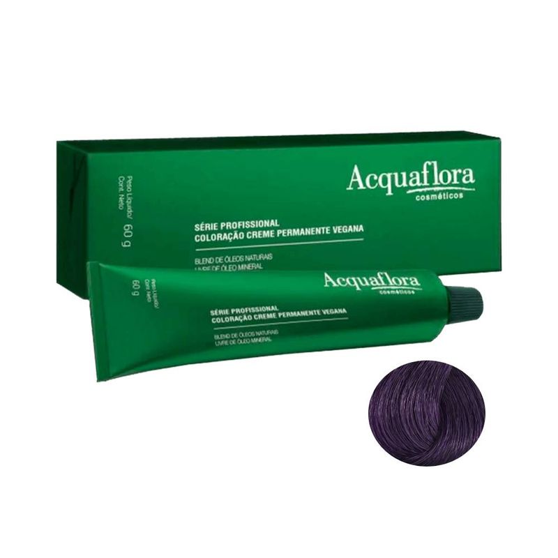 Coloracao Acquaflora Creme Permanente Vegana 0.2 Violeta 60g -1-.jpg