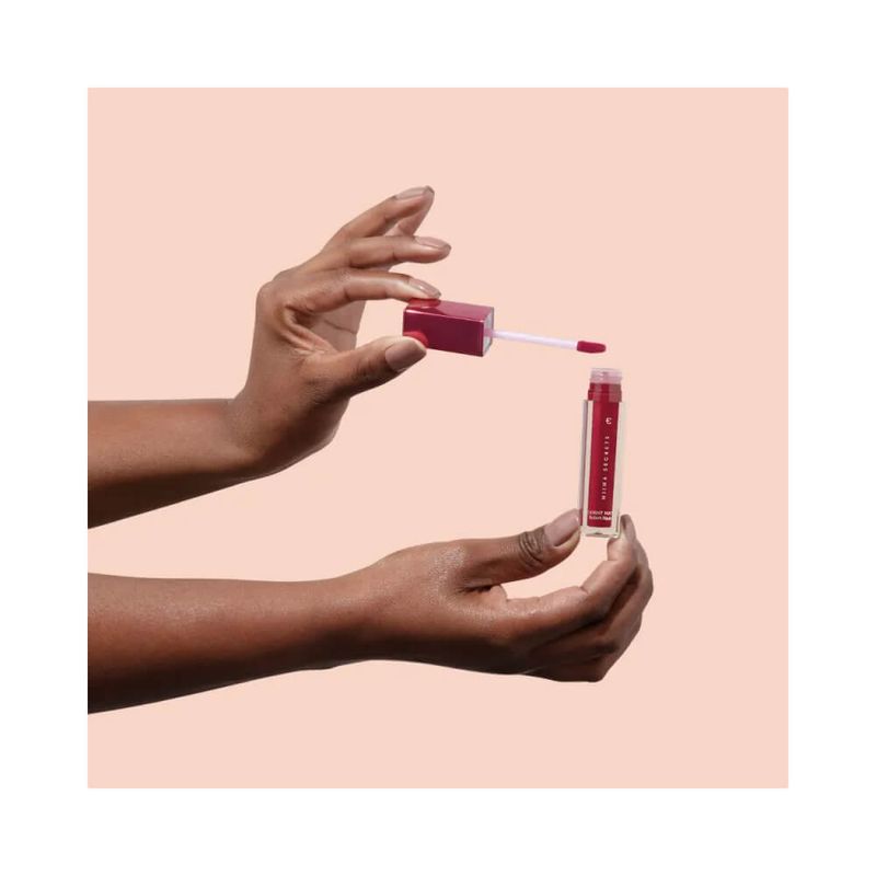 Batom-Liquido-Niina-Secrets-Skinny-Matte-Vermelho-Hibisco---7891033540037---img03