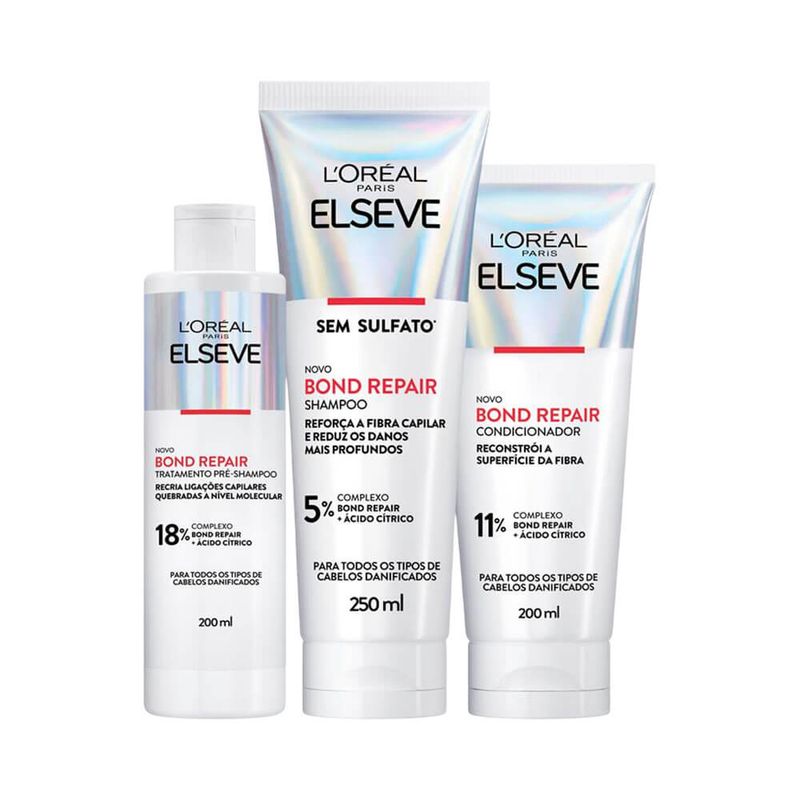Kit-Elseve-Shampoo-250ml---Condicionador-200ml---Pre-shampoo-200ml-Bond-Repair----img01