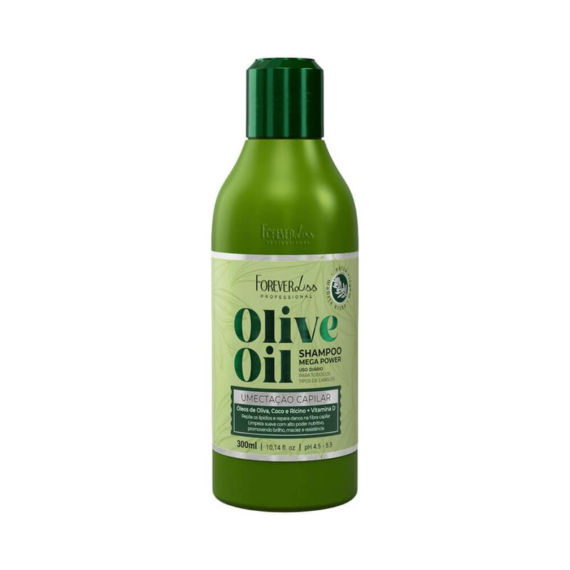 Shampoo-Forever-Liss-Olive-Oil-300ml---7908038601950---img01