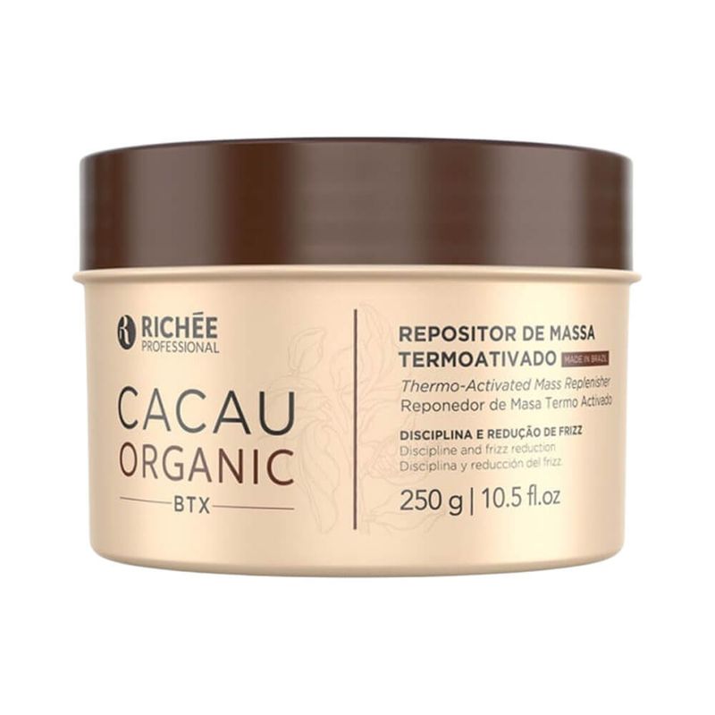 Botox-Richee-Cacau-Organic-BTX-Repositor-de-Massa-250g---7898594744621---img01