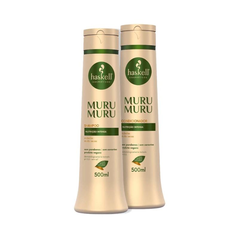 Kit-Haskell-Shampoo---Condicionador-Murumuru-500ml_7898610377413_img01