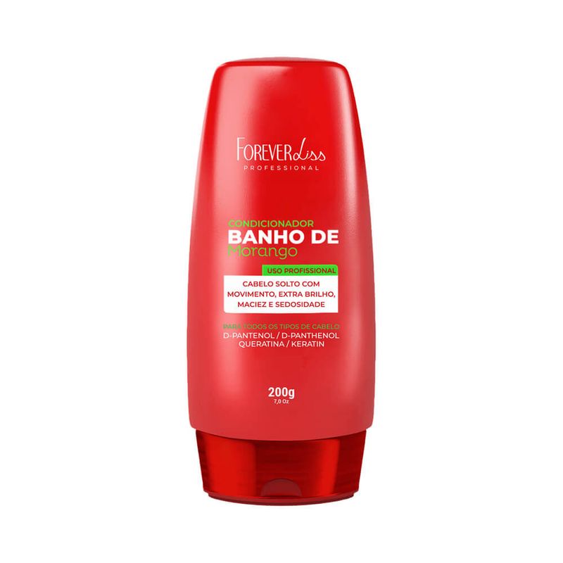 Condicionador-Forever-Liss-Banho-de-Morango-200g---7908038604678---img01