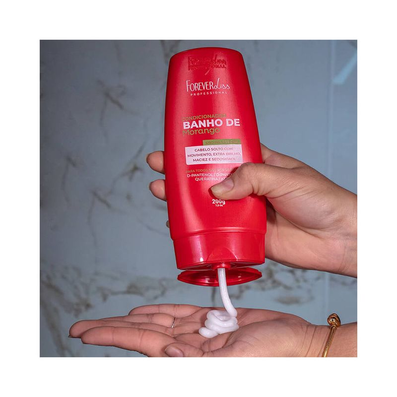 Condicionador-Forever-Liss-Banho-de-Morango-200g---7908038604678---img02