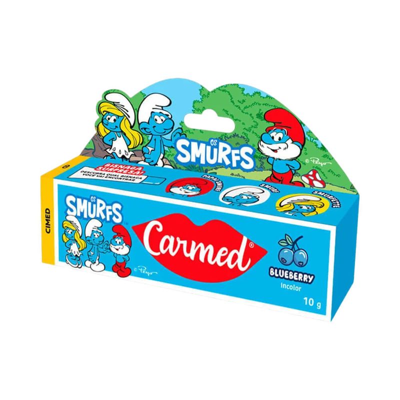 Hidratante-Labial-Carmed-Os-Smurfs-Blueberry-10g---7897947621176---img01
