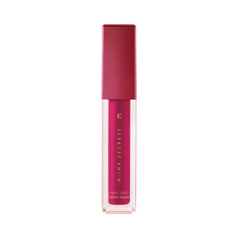 Batom-Liquido-Niina-Secrets-Skinny-Matte-Pink-Peonia---7891033540006---img01