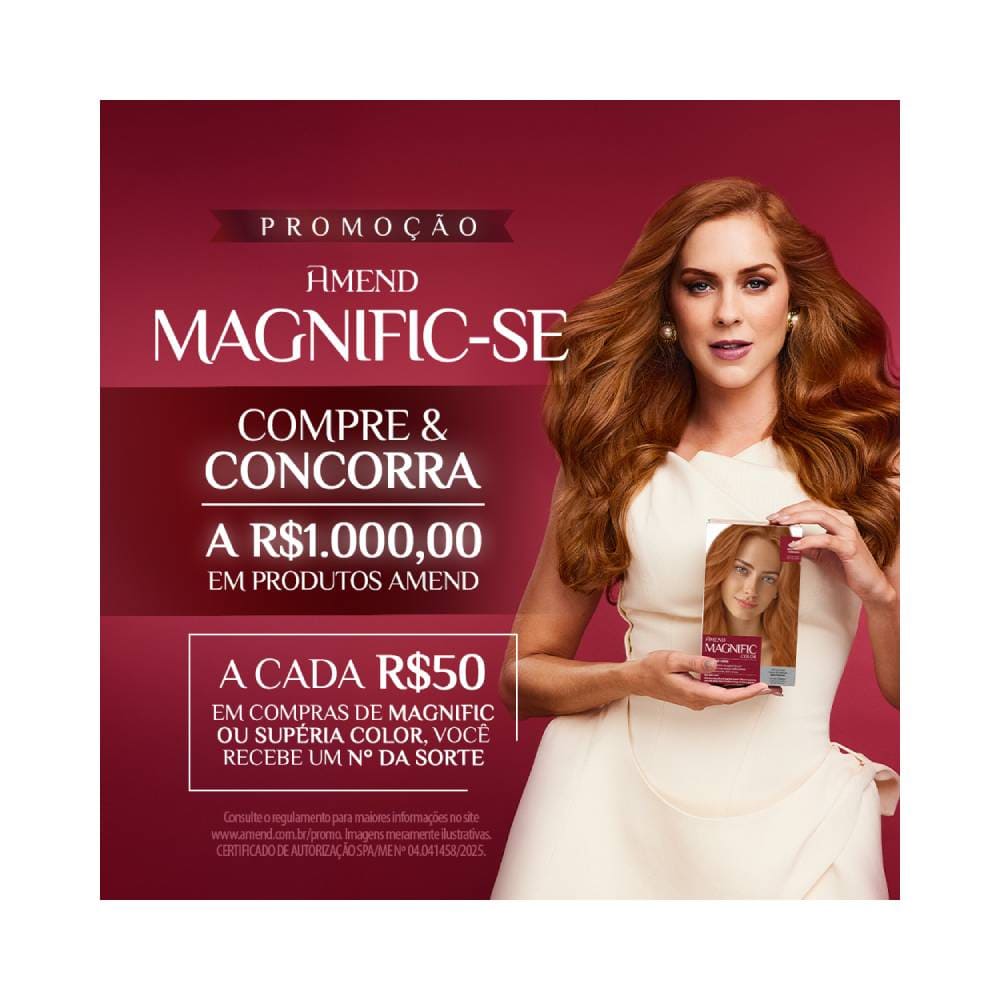 Coloração Amend Magnific Color 66.46 Cereja - Ikesaki