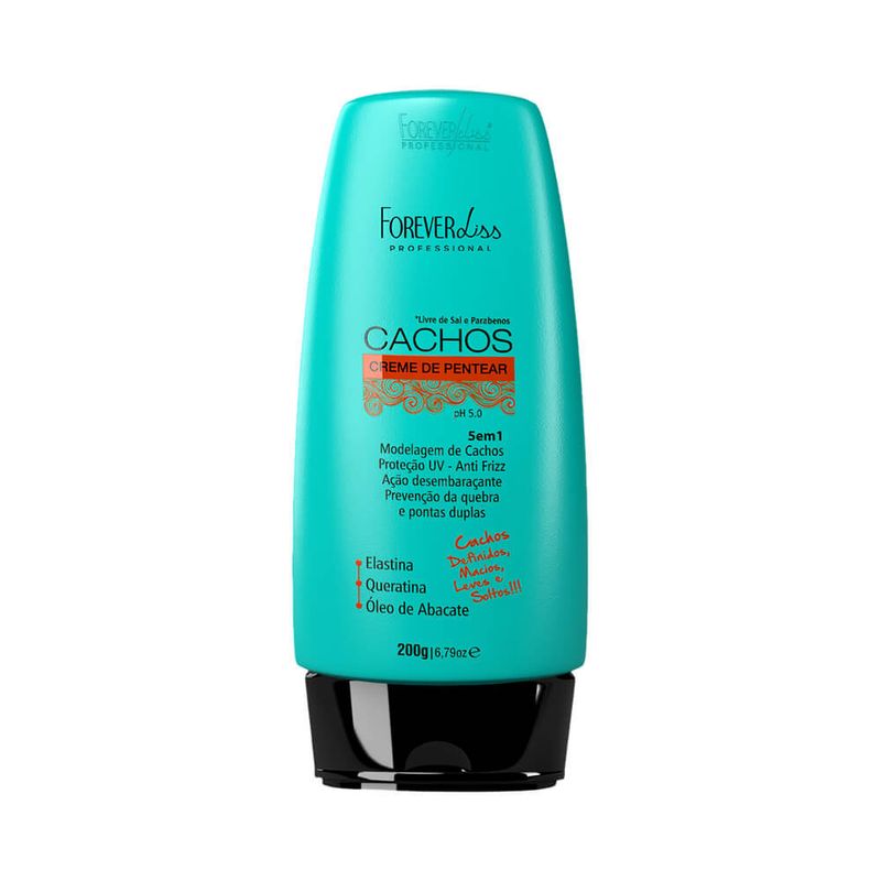 Creme-de-Pentear-Forever-Liss-Cachos-5-em-1-200g---7898952577571---img01